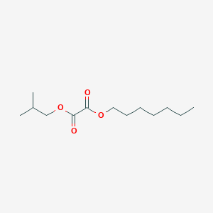 molecular formula C13H24O4 B3181637 Oxalic acid, isobutyl heptyl ester CAS No. 959311-19-4
