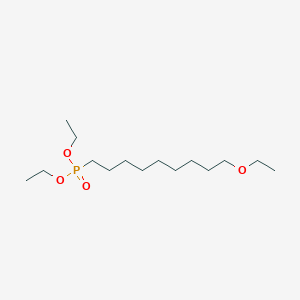 molecular formula C15H33O4P B3181690 Diethyl 9-ethoxynonylphosphonate CAS No. 1052137-31-1