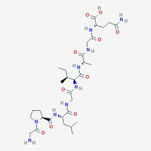 molecular formula C31H53N9O10 B3181705 Gplgiagq CAS No. 109053-09-0