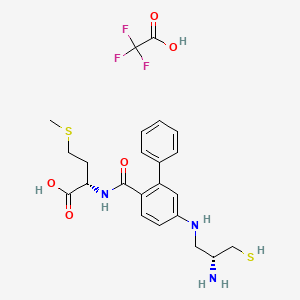 molecular formula C23H28F3N3O5S2 B3181769 FTI-276 trifluoroacetate salt CAS No. 1217471-51-6