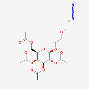 beta-D-tetraacetylgalactopyranoside-PEG1-N3