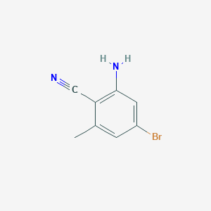 2-Amino-4-bromo-6-methylbenzonitrile