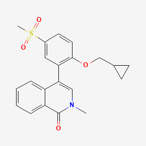 molecular formula C21H21NO4S B3181968 特罗布雷司 CAS No. 1706738-98-8