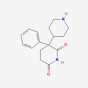 molecular formula C16H20N2O2 B3182043 Norbenzetimide CAS No. 19315-71-0