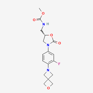 molecular formula C17H20FN3O5 B3182091 Unii-B4RS1V5ysp CAS No. 2071265-08-0