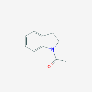 molecular formula C10H11NO B031821 1-乙酰基吲哚啉 CAS No. 16078-30-1