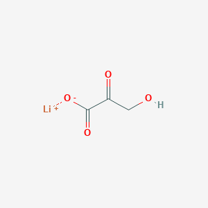 molecular formula C3H3LiO4 B3182112 Lithium 3-hydroxy-2-oxopropanoate CAS No. 209728-15-4