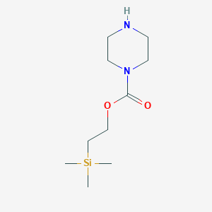 2-(Trimethylsilyl)ethyl piperazine-1-carboxylate