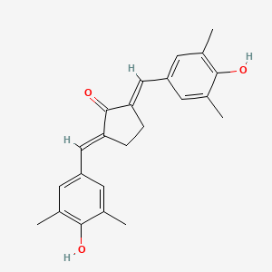 molecular formula C23H24O3 B3182206 Pentagamavunon-1 CAS No. 27060-70-4