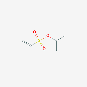 molecular formula C5H10O3S B3182276 Isopropyl ethenesulfonate CAS No. 3851-91-0