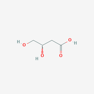 molecular formula C4H8O4 B3182348 (S)-3,4-二羟基丁酸 CAS No. 51267-44-8
