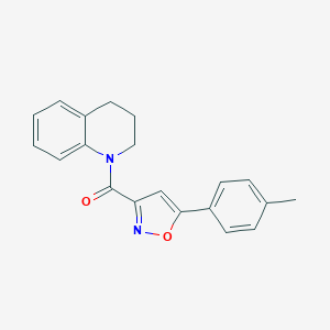 1-{[5-(4-Methylphenyl)-3-isoxazolyl]carbonyl}-1,2,3,4-tetrahydroquinoline