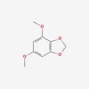 molecular formula C9H10O4 B3182436 4,6-Dimethoxybenzo[d][1,3]dioxole CAS No. 68803-49-6