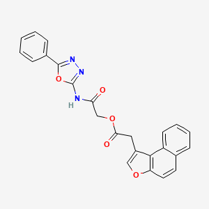 B3182520 LtaS-IN-1 CAS No. 877950-01-1