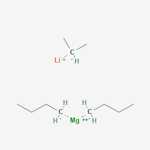 molecular formula C11H25LiMg B3182910 Lithium dibutyl(isopropyl)magnesate CAS No. 296802-58-9