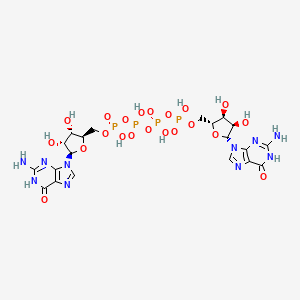 molecular formula C20H28N10O21P4 B3182967 Diguanosine tetraphosphate CAS No. 4130-19-2