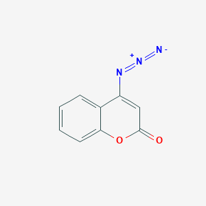 molecular formula C9H5N3O2 B3182978 4-Azidocoumarin CAS No. 42373-56-8