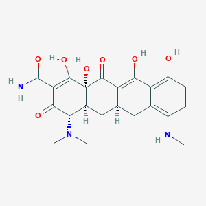 molecular formula C22H25N3O7 B3182991 N7-Demethylminocycline CAS No. 4708-96-7