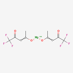 molecular formula C10H8F6MgO4 B3183037 magnesium (Z)-5,5,5-trifluoro-4-oxopent-2-en-2-olate CAS No. 53633-79-7