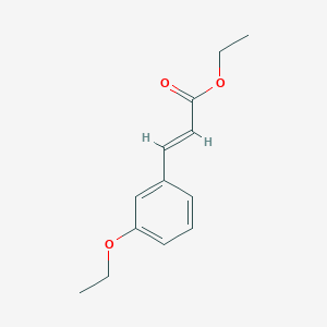 molecular formula C13H16O3 B3183064 Ethyl trans-3-ethoxycinnamate CAS No. 57293-23-9