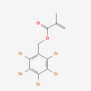 molecular formula C11H7Br5O2 B3183075 五溴苄基甲基丙烯酸酯 CAS No. 60631-75-6