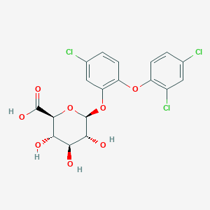B3183092 Triclosan glucuronide CAS No. 63156-12-7