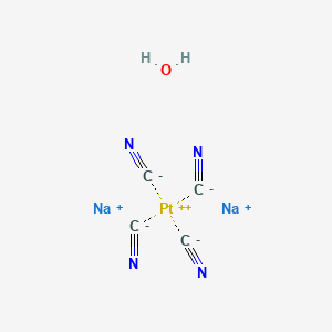 B3183150 Disodium;platinum(2+);tetracyanide;hydrate CAS No. 699012-94-7