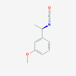 molecular formula C10H11NO2 B3183202 (R)-(+)-1-(3-甲氧基苯基)乙基异氰酸酯 CAS No. 745784-07-0
