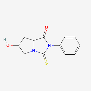 molecular formula C12H12N2O2S B3183225 PTH-4-羟脯氨酸 CAS No. 81703-65-3