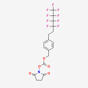 N-[4-(3,3,4,4,5,5,6,6,6-Nonafluorohexyl)benzyloxycarbonyloxy]succinimide