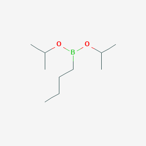 molecular formula C10H23BO2 B3183276 Butyldiisopropoxyborane CAS No. 86595-32-6