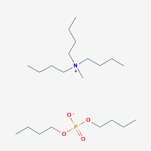 molecular formula C21H48NO4P B3183330 三丁基甲基铵二丁基磷酸酯 CAS No. 922724-14-9
