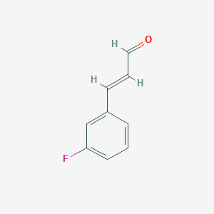 molecular formula C9H7FO B3183460 3-氟肉桂醛 CAS No. 56578-38-2