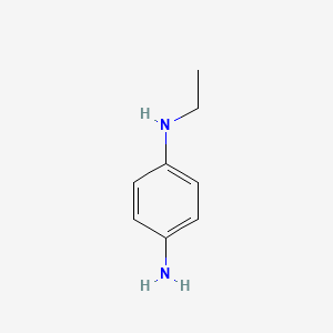 molecular formula C8H12N2 B3183466 4-amino-1-(N-ethylamino)benzene CAS No. 5840-09-5