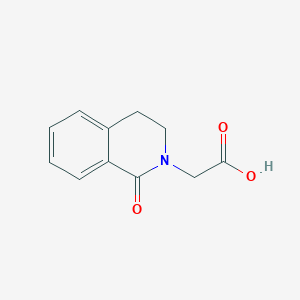 2(1H)-Isoquinolineacetic acid, 3,4-dihydro-1-oxo-