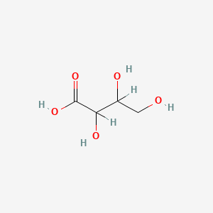 molecular formula C4H8O5 B3183630 2,3,4-Trihydroxybutanoic acid CAS No. 10191-35-2