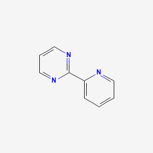 molecular formula C9H7N3 B3183638 2-(Pyridin-2-yl)pyrimidine CAS No. 10198-83-1