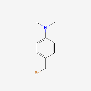 molecular formula C9H12BrN B3183681 4-(bromomethyl)-N,N-dimethylaniline CAS No. 102236-12-4