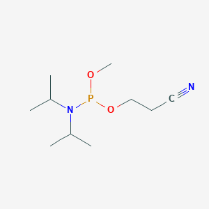 molecular formula C10H21N2O2P B3183726 2-Cyanoethylmethyldiisopropylphosphoramidite CAS No. 102690-90-4