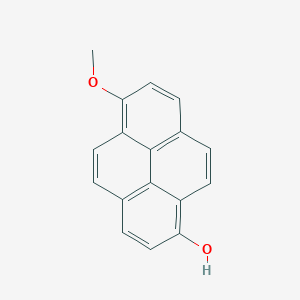 molecular formula C17H12O2 B3183748 1-Hydroxy-6-methoxypyrene CAS No. 1031265-13-0