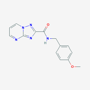 N-(4-methoxybenzyl)[1,2,4]triazolo[1,5-a]pyrimidine-2-carboxamide
