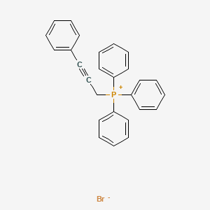 molecular formula C27H22BrP B3183925 Phosphonium, triphenyl(3-phenyl-2-propynyl)-, bromide CAS No. 105047-80-1