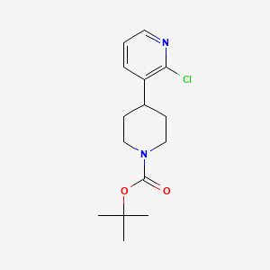 tert-butyl 4-(2-Chloropyridin-3-yl)piperidine-1-carboxylate
