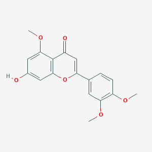 2-(3,4-dimethoxyphenyl)-7-hydroxy-5-methoxy-4H-chromen-4-one