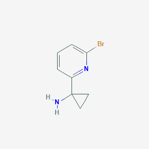 1-(6-Bromopyridin-2-YL)cyclopropanamine