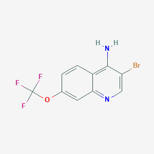 3-Bromo-7-(trifluoromethoxy)quinolin-4-amine