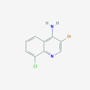3-Bromo-8-chloroquinolin-4-amine