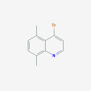 molecular formula C11H10BrN B3184098 4-Bromo-5,8-dimethylquinoline CAS No. 1070879-34-3