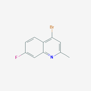 4-Bromo-7-fluoro-2-methylquinoline