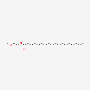 molecular formula C21H42O3 B3184344 2-Methoxyethyl stearate CAS No. 111-09-1